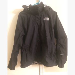 North Face rain coat